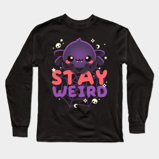 Stay weird spider Long Sleeve T-Shirt